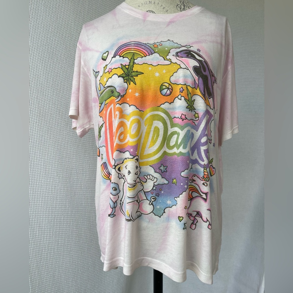 FOR SALE UNIF “It’s So Dank” T - Lisa Frank Weed / Cannabis Parody - HTF Archive - Picture 6 of 17